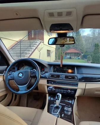 BMW Seria 5 cena 64900 przebieg: 153000, rok produkcji 2014 z Mogilno małe 106